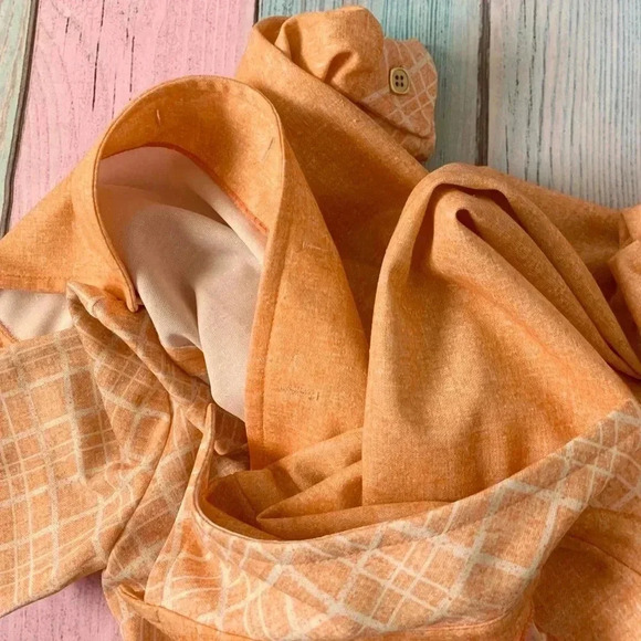 Mr. Mench Vintage 1970s two piece jacket and midi dress set - Picture 8 of 11